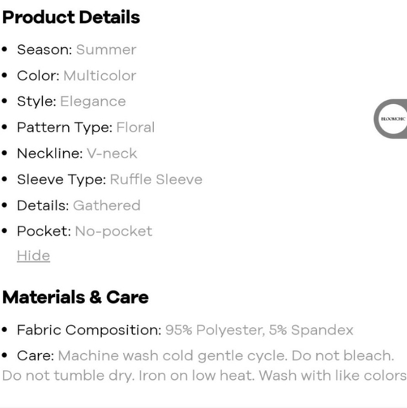 NWT BloomChic Women's 18-20(2X) Short Sleeve Top Green & White - Picture 4 of 16